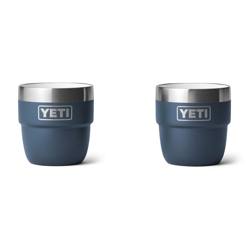 YETI Rambler Stackable Cups 4oz White | 54 Dean Street Fly Shop